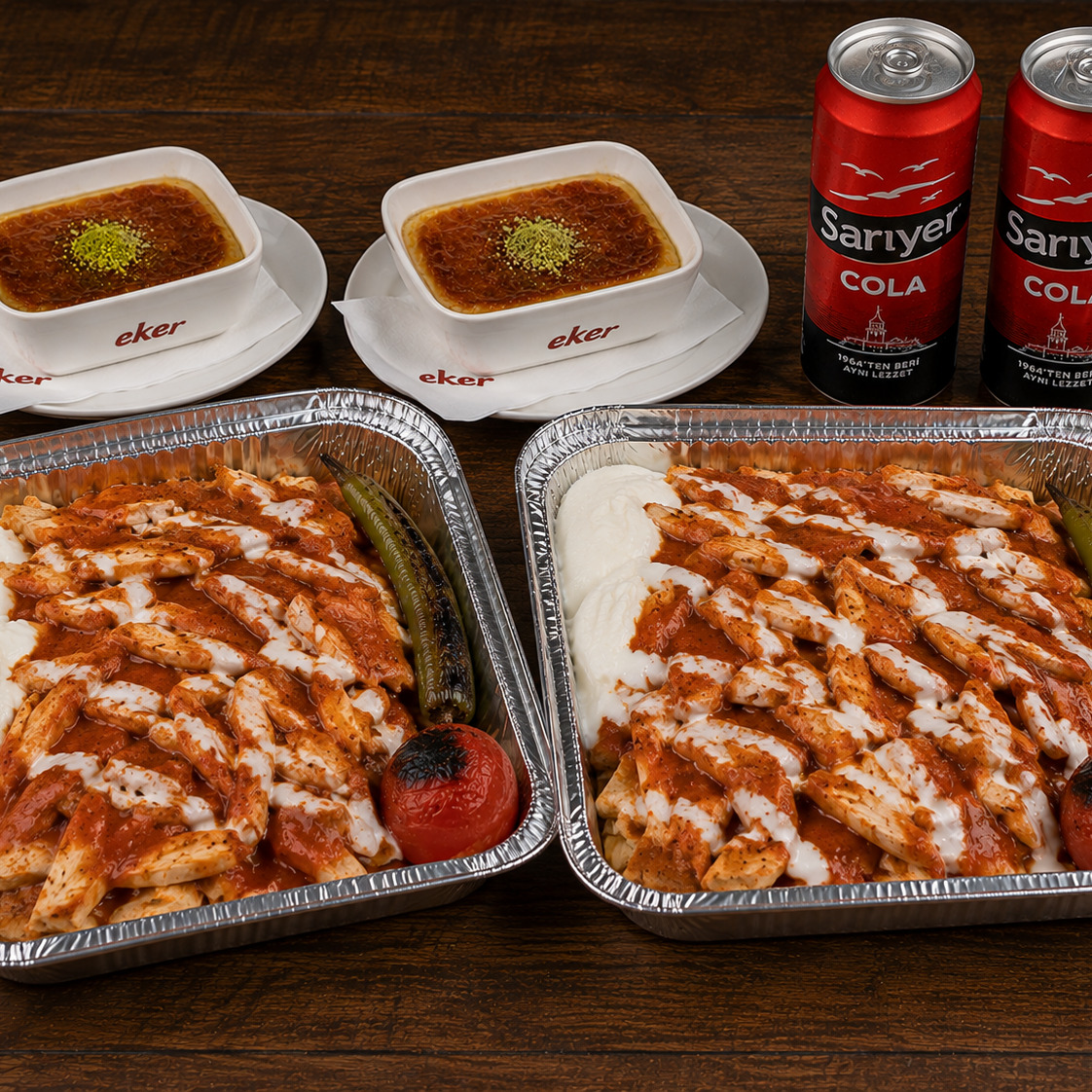 2'li Tavuk İskender Menü ( Sarıyer )