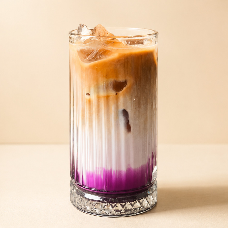 Ice Ube Latte