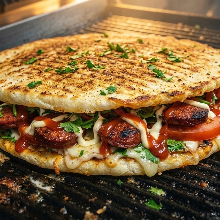 Bazlamalı Tost (Bütün)