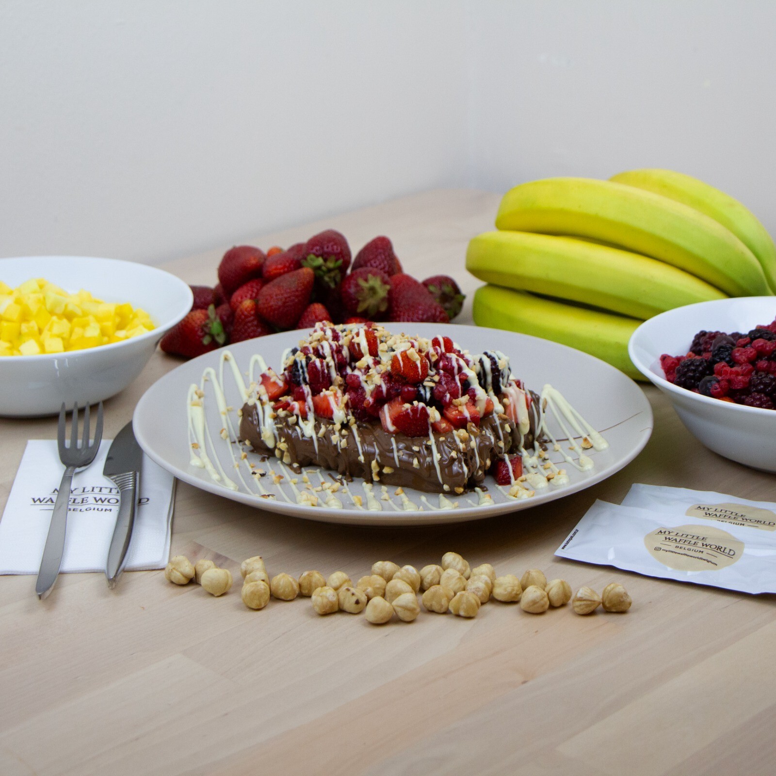 Anvers Waffle Büyük Hamur