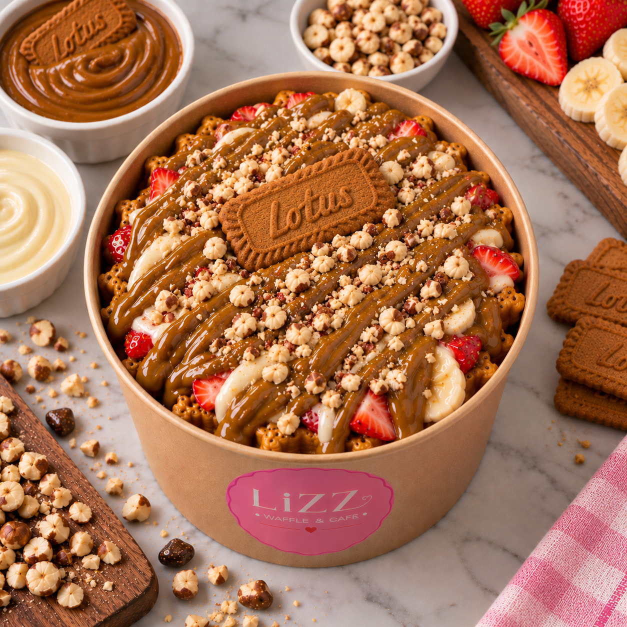 Lizz Lotus Kova Waffle