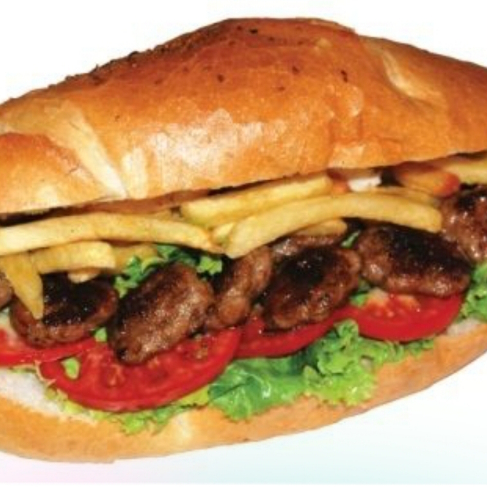 3'lü Yarım Ekmek Arası Köfte Menü