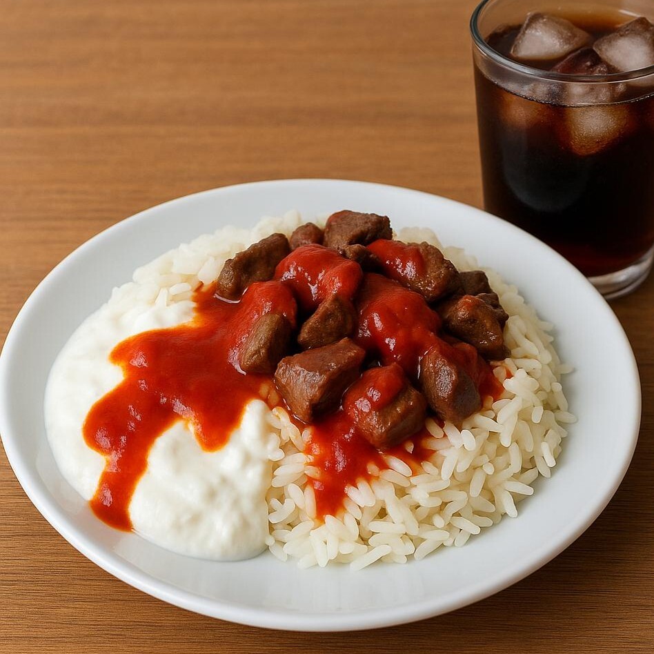 Tavuk Ciğerli İskender Pilav