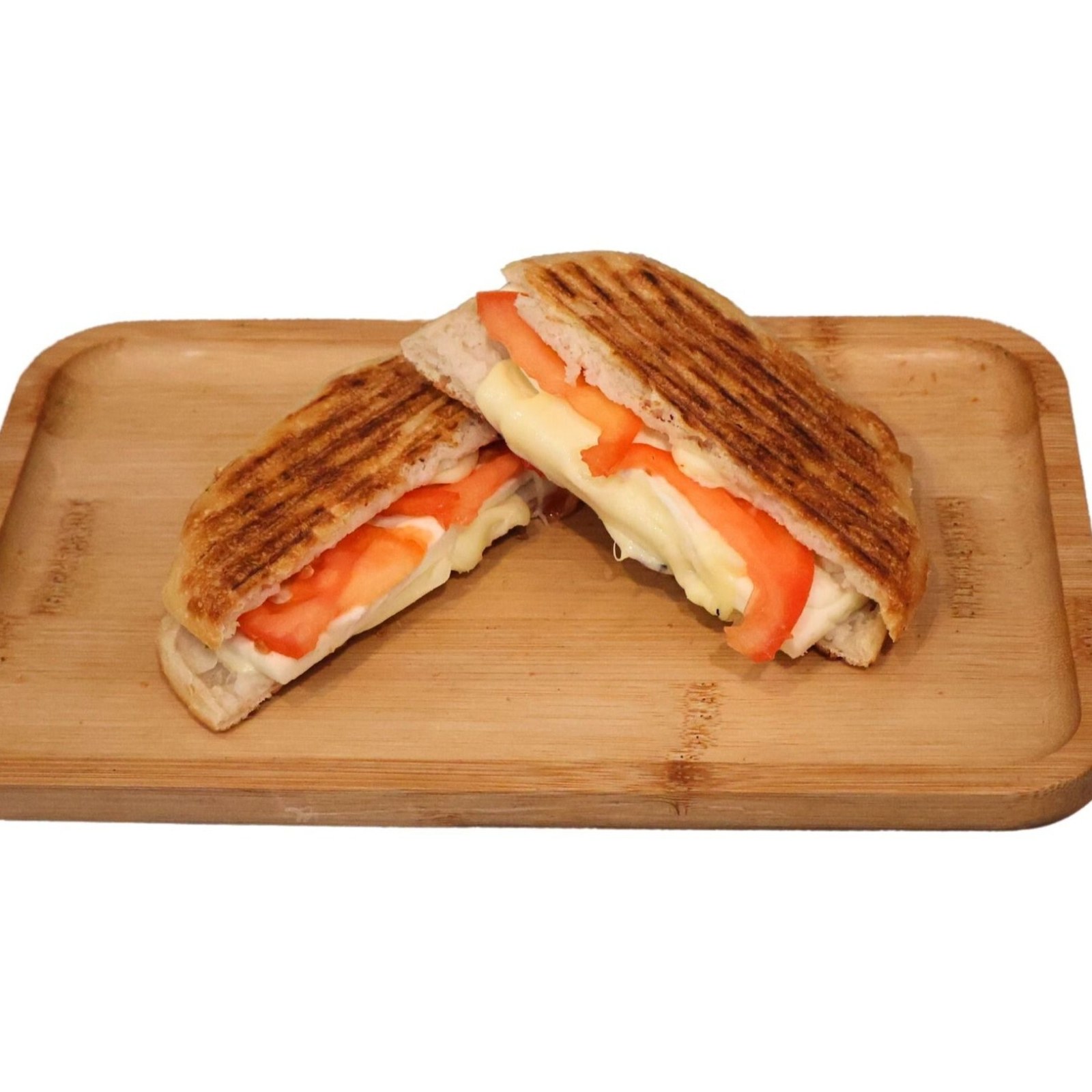 Bazlama Domatesli Ezine Peynirli Tost