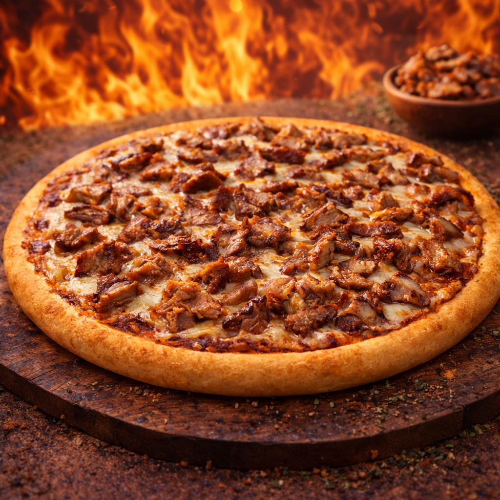 Dönerse Döner Pizza (Büyük Boy)