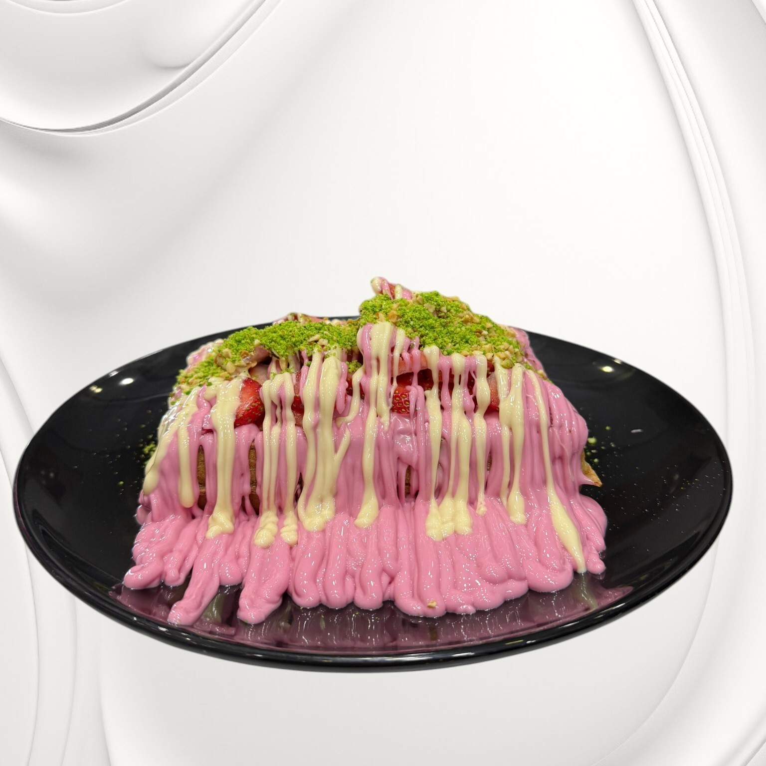 Frambuaz Senfonisi (Frambuazlı Waffle)