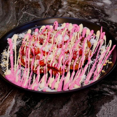 Çilek Aşkı Waffle