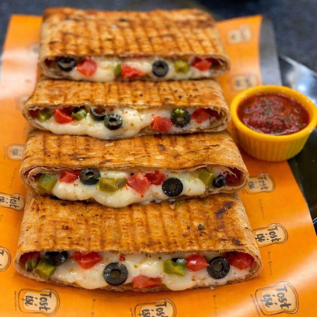 Katmer İşi Sebzeli Tost