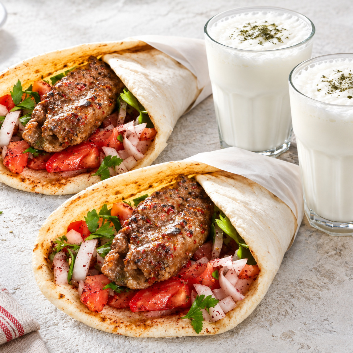 2Li Adana Dürüm+2 Ayran