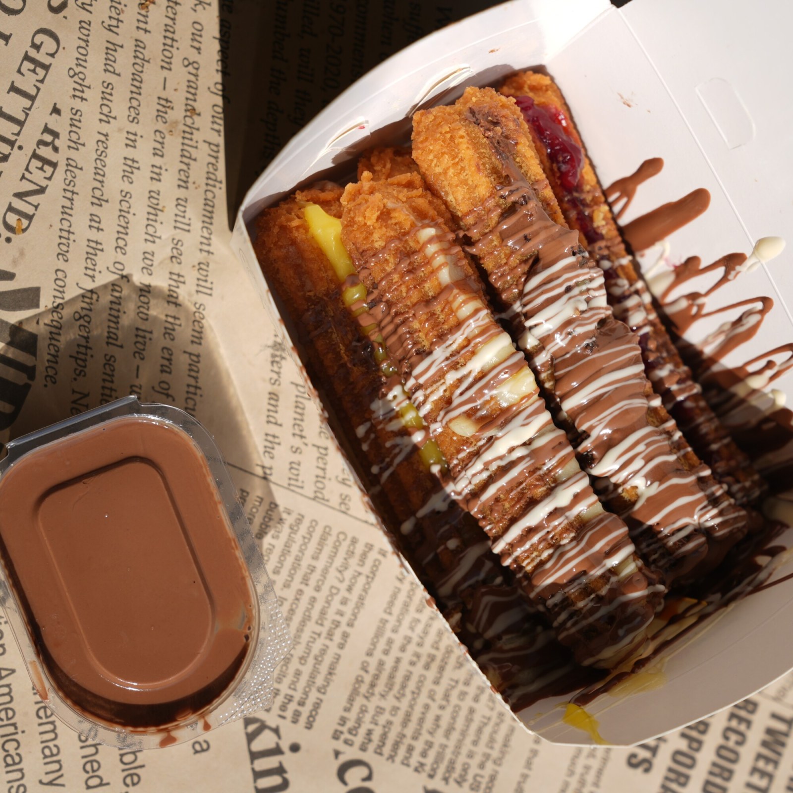 Dolgulu Churros (5 Adet)