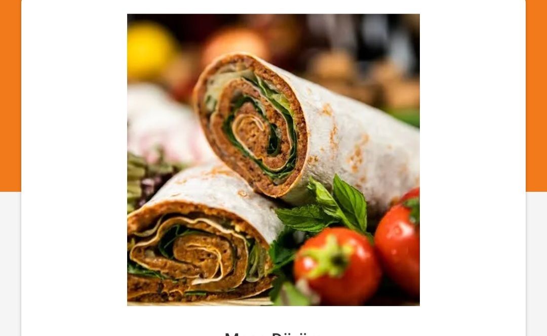 Çiğköfte Dürüm (90 Gr)