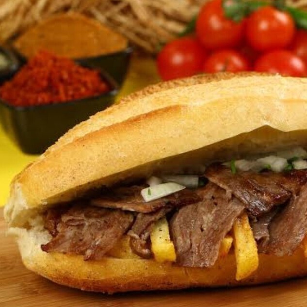 Et Döner Sandviç Menü (50 gr)