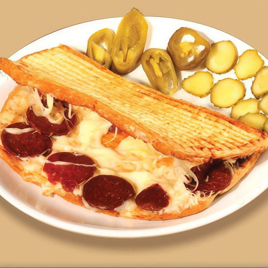 Yumurta & Sucuk & Kaşarlı Tost