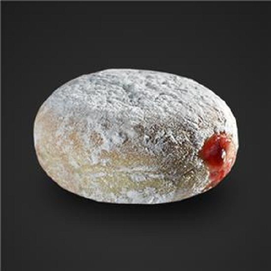Pudralı Vişneli Donut