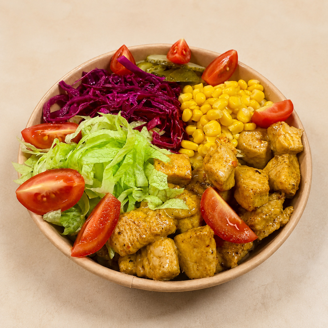 Kremalı Köri Soslu Tavuklu Pilav