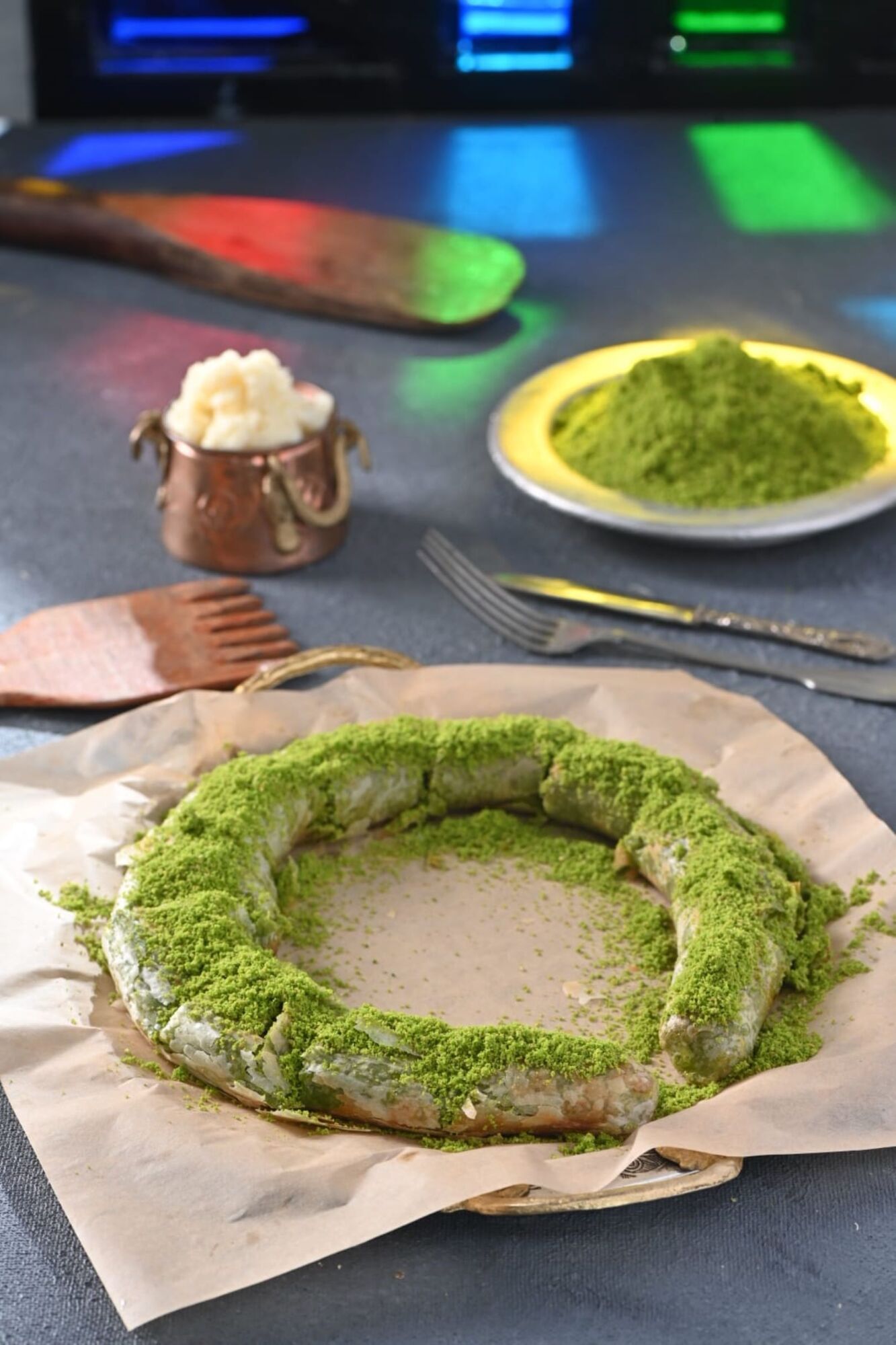 Çikolatalı Simit Katmer