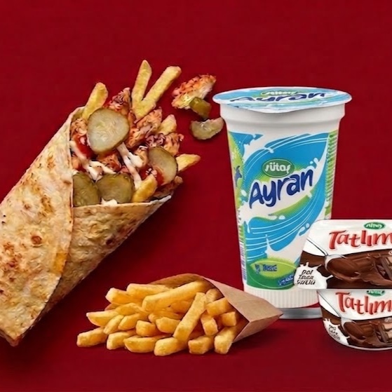 Tavuk Döner Dürüm Süper Small Ekonomik Menü