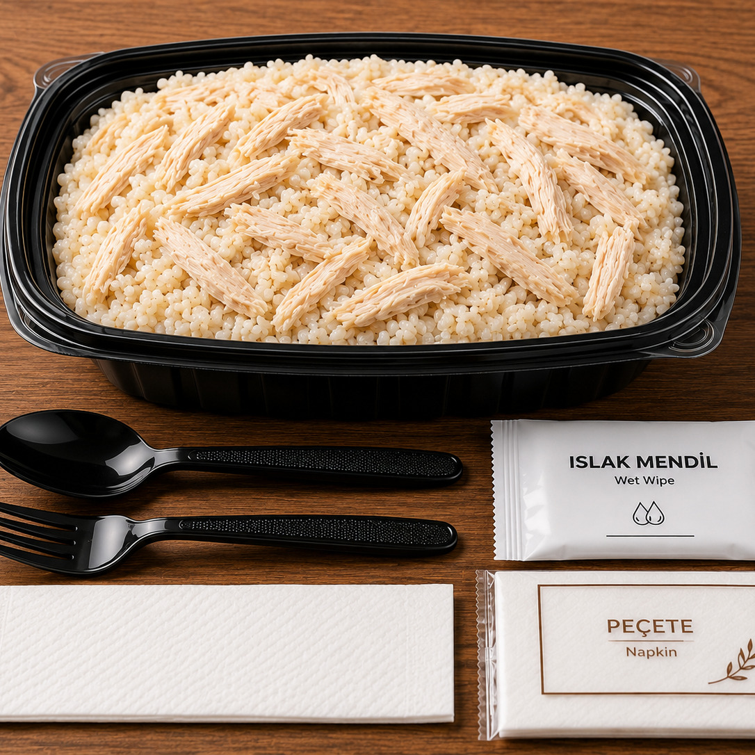 Tereyağlı Tavuklu Pilav (450 gr.)