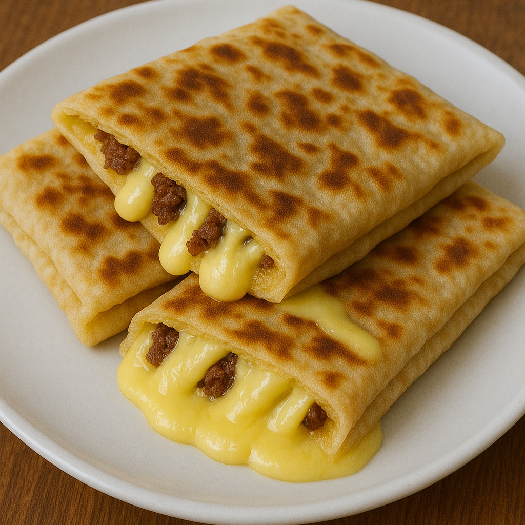 Gözleme Kavurmalı Kaşarlı