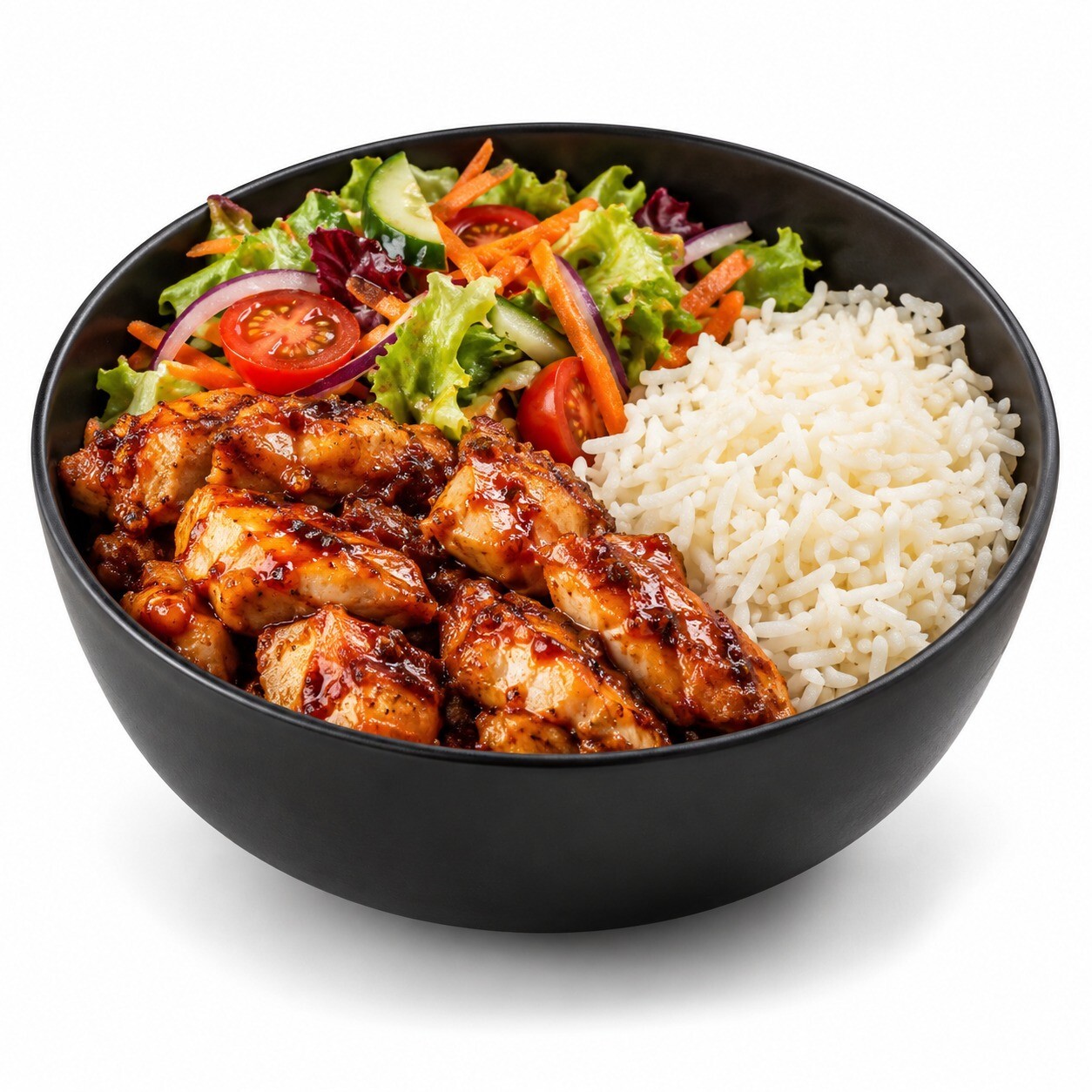 Barbekü Soslu Tavuklu Pilav