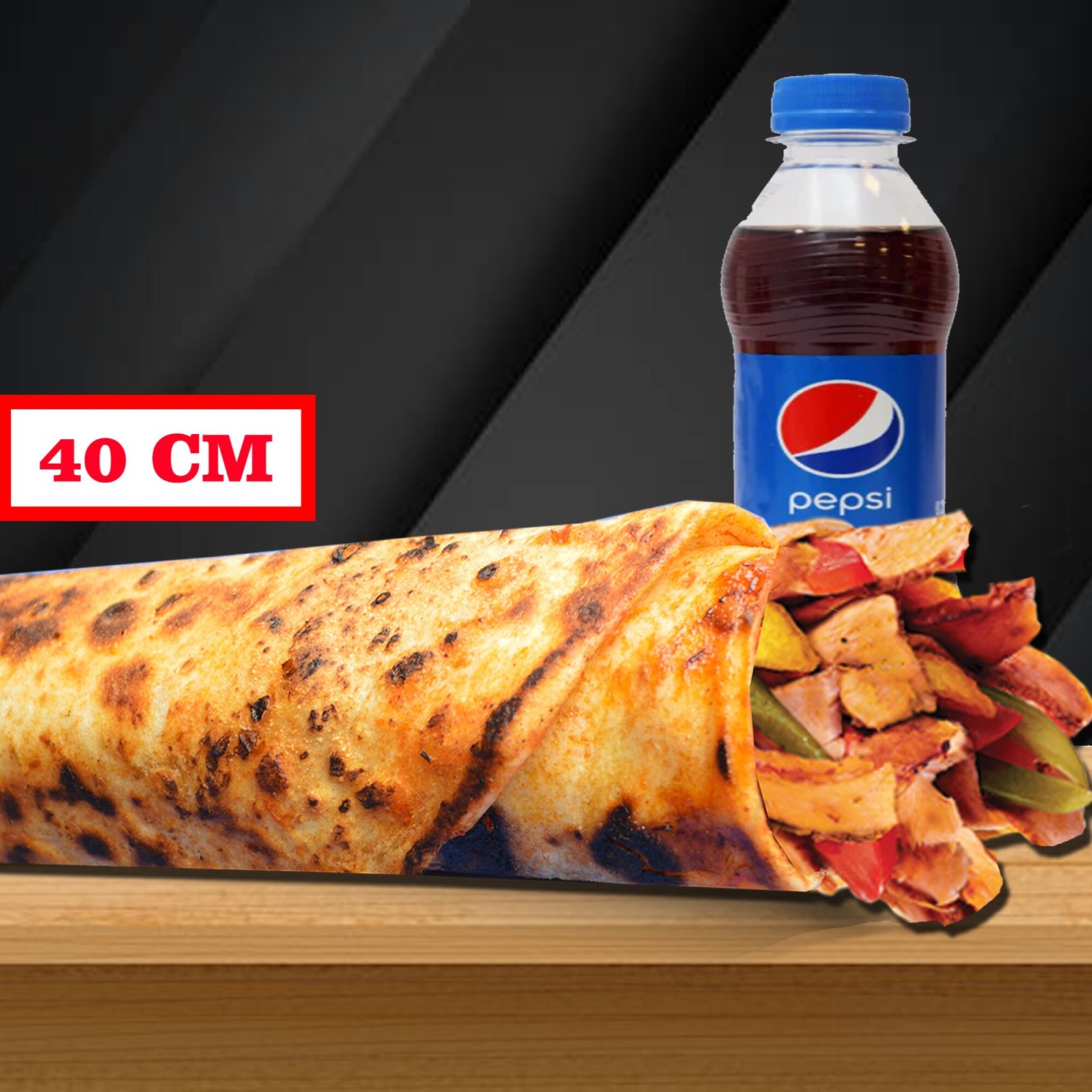 Avantajlı Zurna Tavuk Döner Dürüm & Pet Şişe İçecek Menü