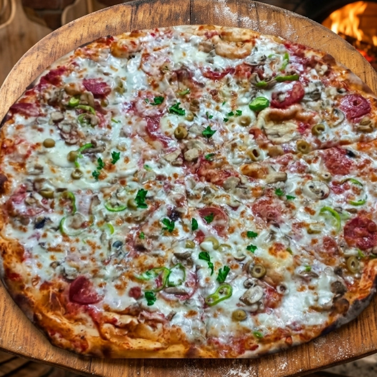 Yeşil Lezzet Pizza (Jumbo)