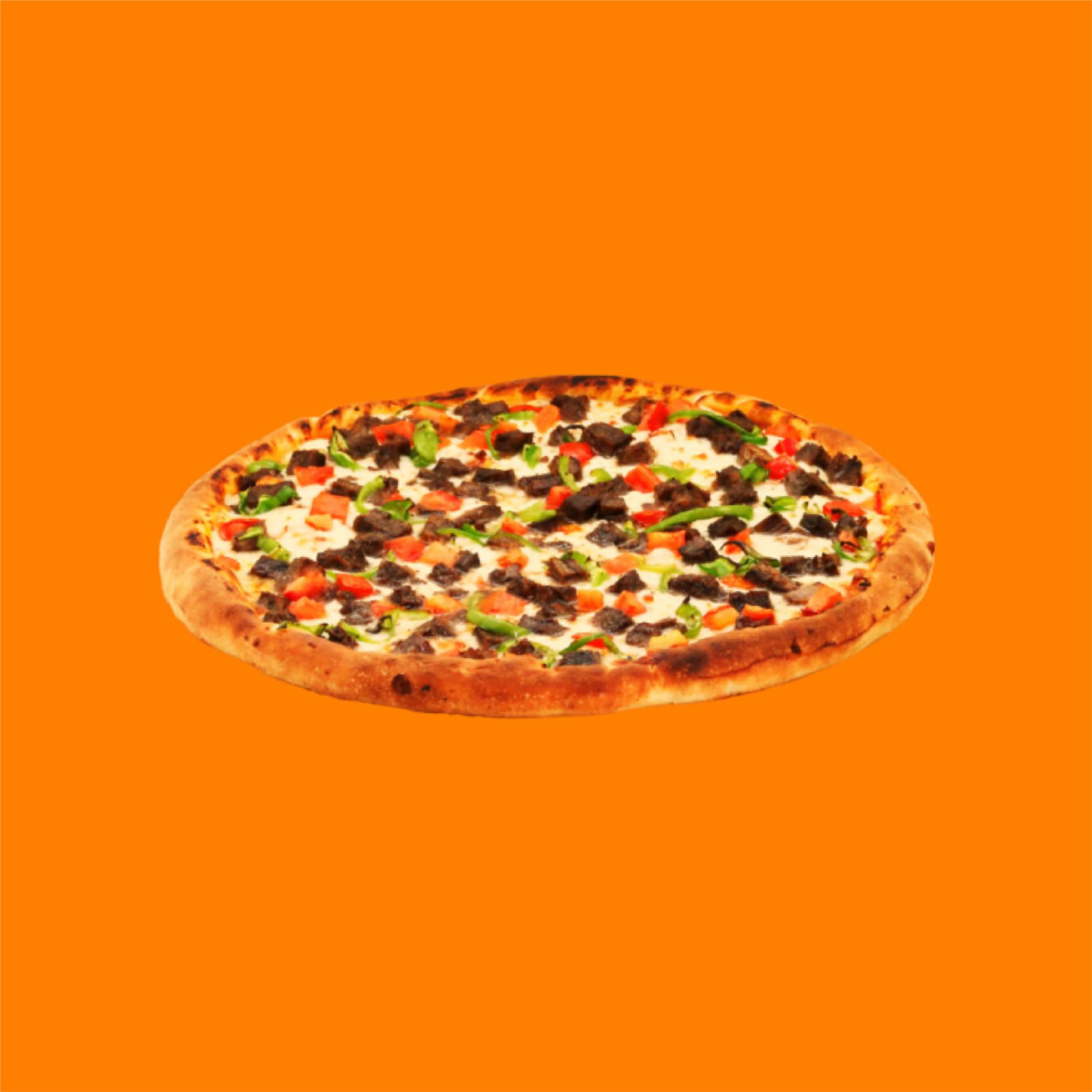 Kavurmalı Kaşarlı Pizza