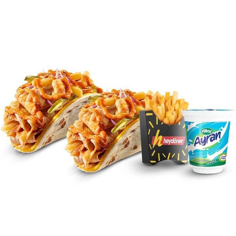2'li Tako Combo Menü (Tavuk Dönerden)