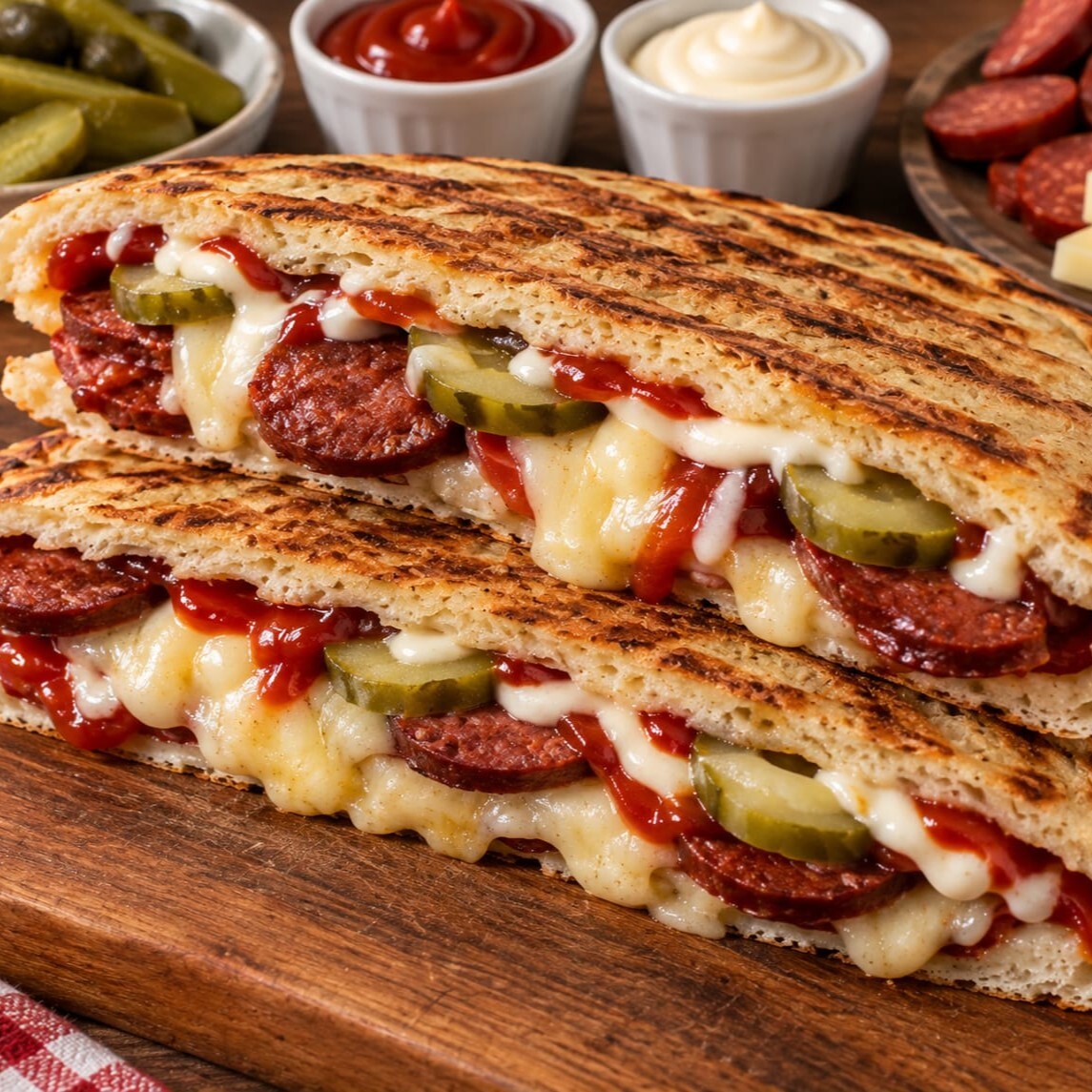 Karışık Bazlama Tost
