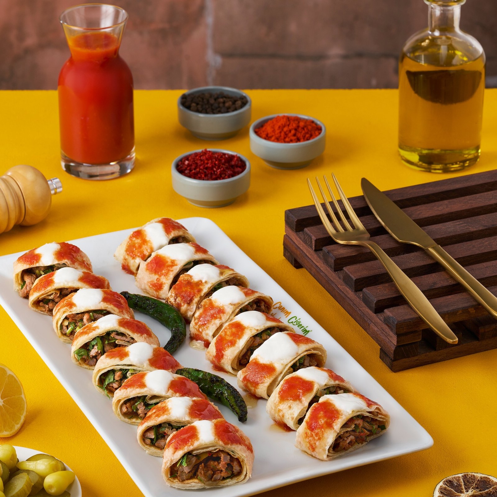 Yoğurtlu Et Tantuni (L)