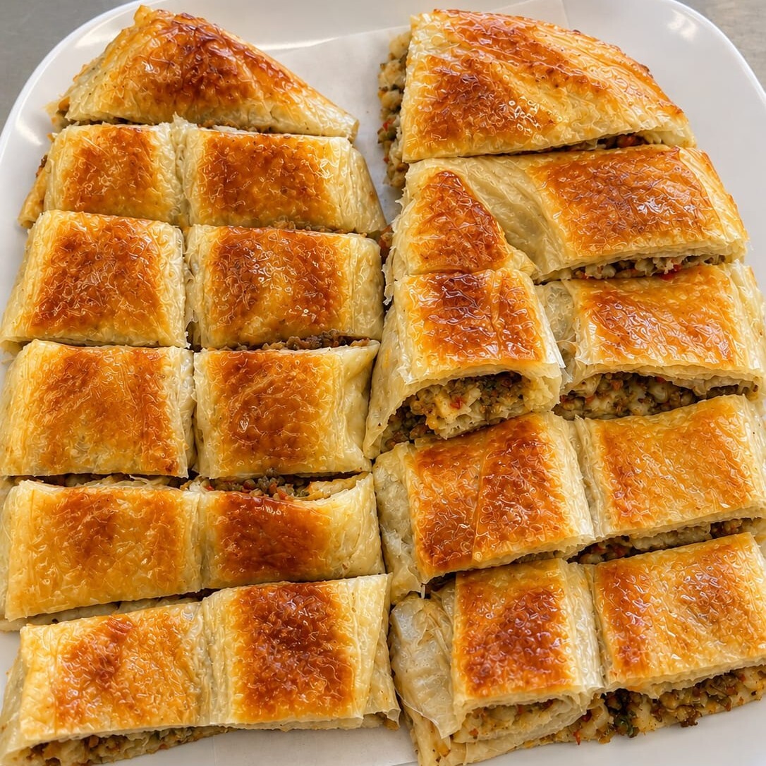 Kıymalı Kol Böreği