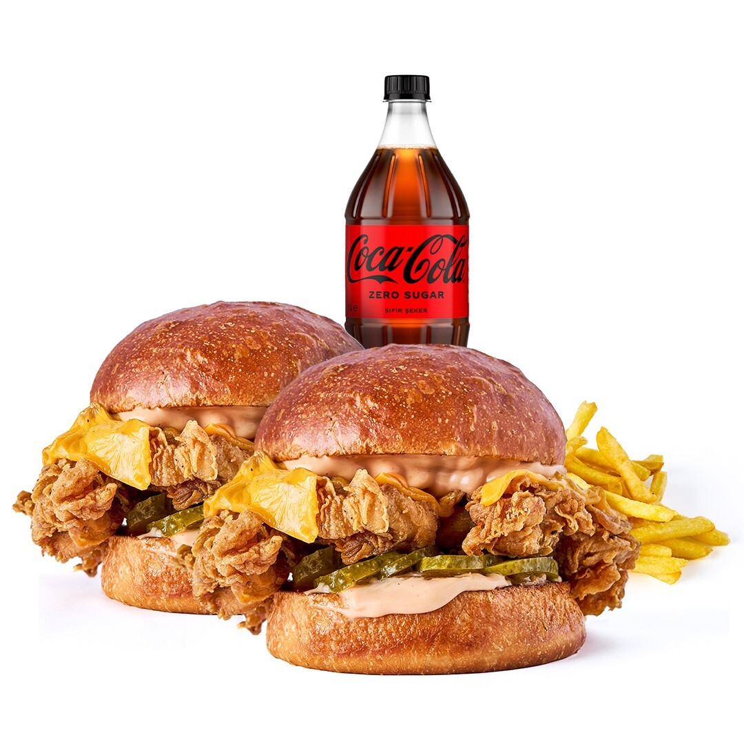 2'li Tavukburger Menü