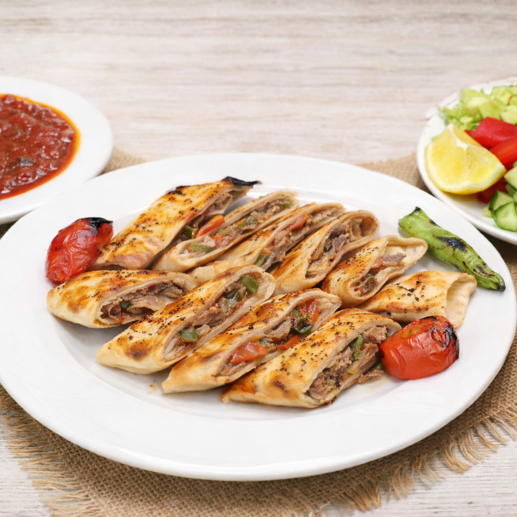 Kapalı Et Döner Pide