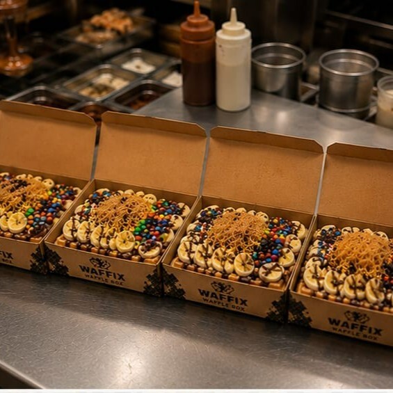 Waffix Box 4'lü Muz Şöleni