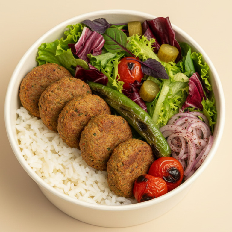 Vegan Köfte Bowl (726 kalori)