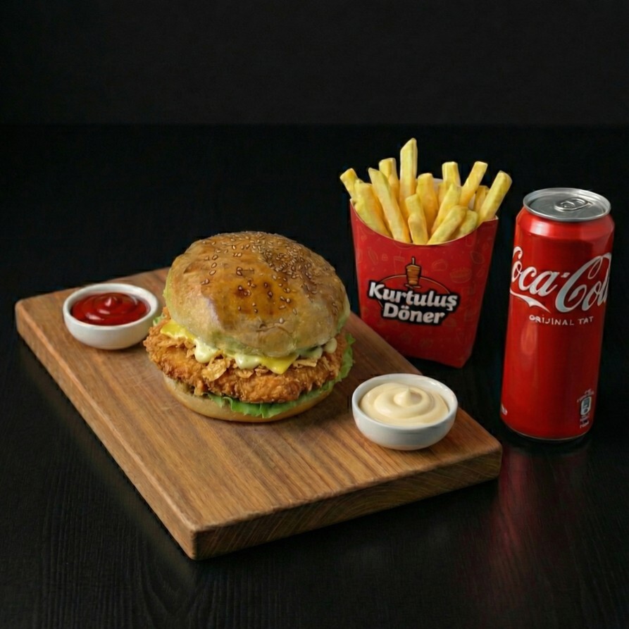 Acılı Burger Menü