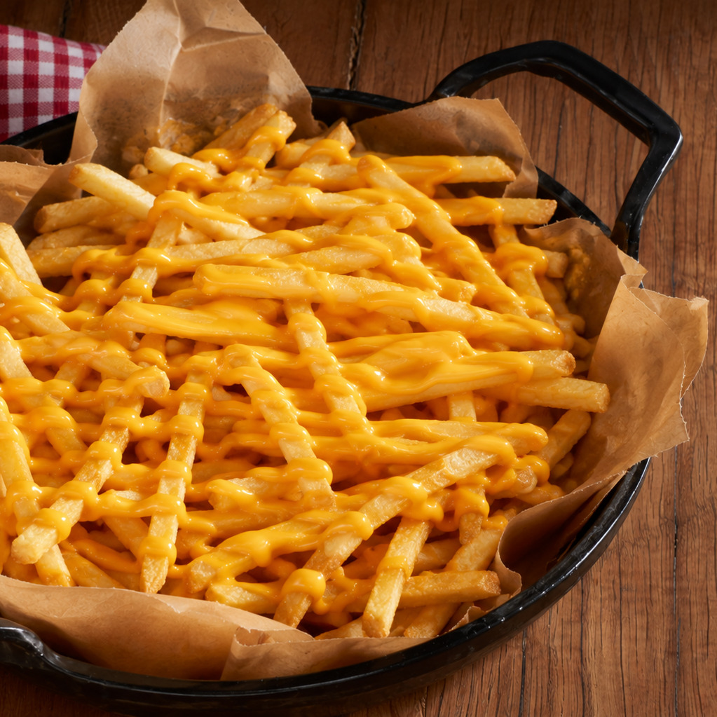 Cheddarlı Patates Kızartması