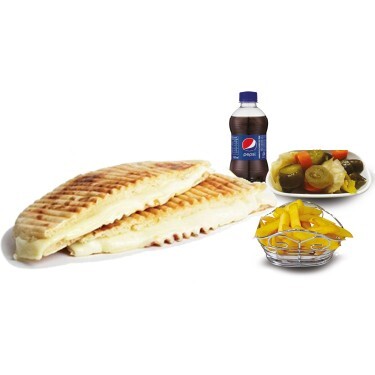 Kaşarlı Bazlama Tost Menü