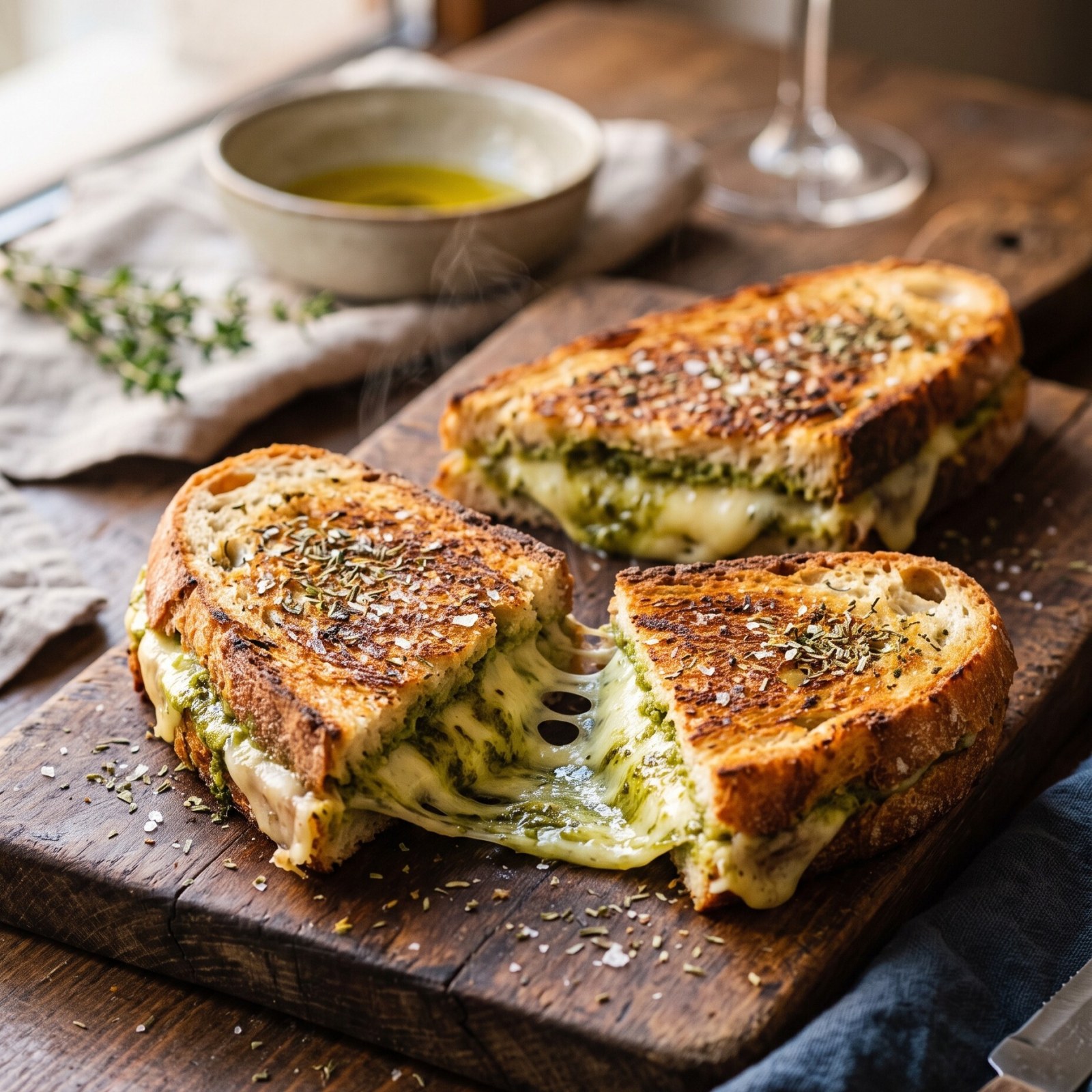 Pestolu, Kaşarlı, Kekikli Tost
