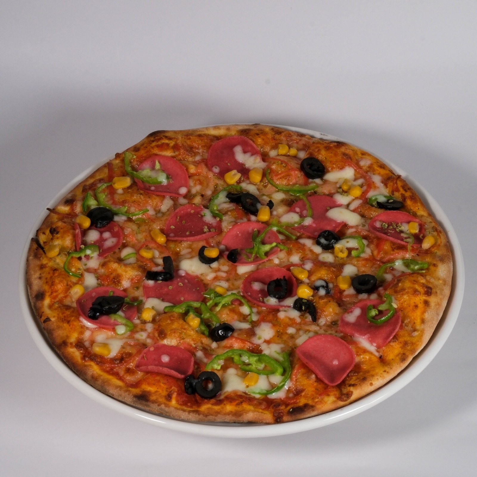 Salamlı Mix Pizza Büyük Boy