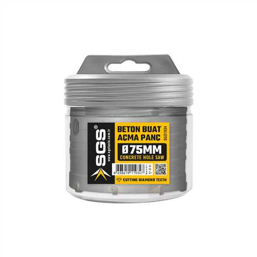 BETON BUAT AÇMA ADAPTÖRSÜZ 75 MM
