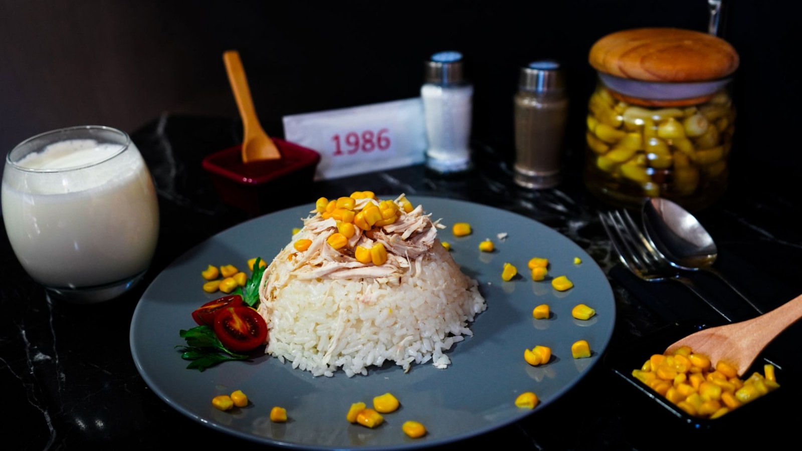 1,5 Porsiyon Tavuklu Mısırlı Pilav
