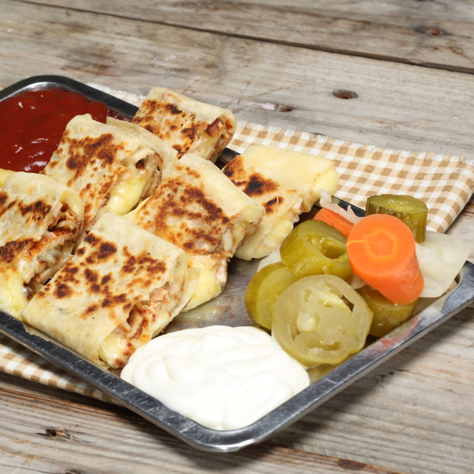 Kaşarlı Tereyağlı Tavuk Döner Tost
