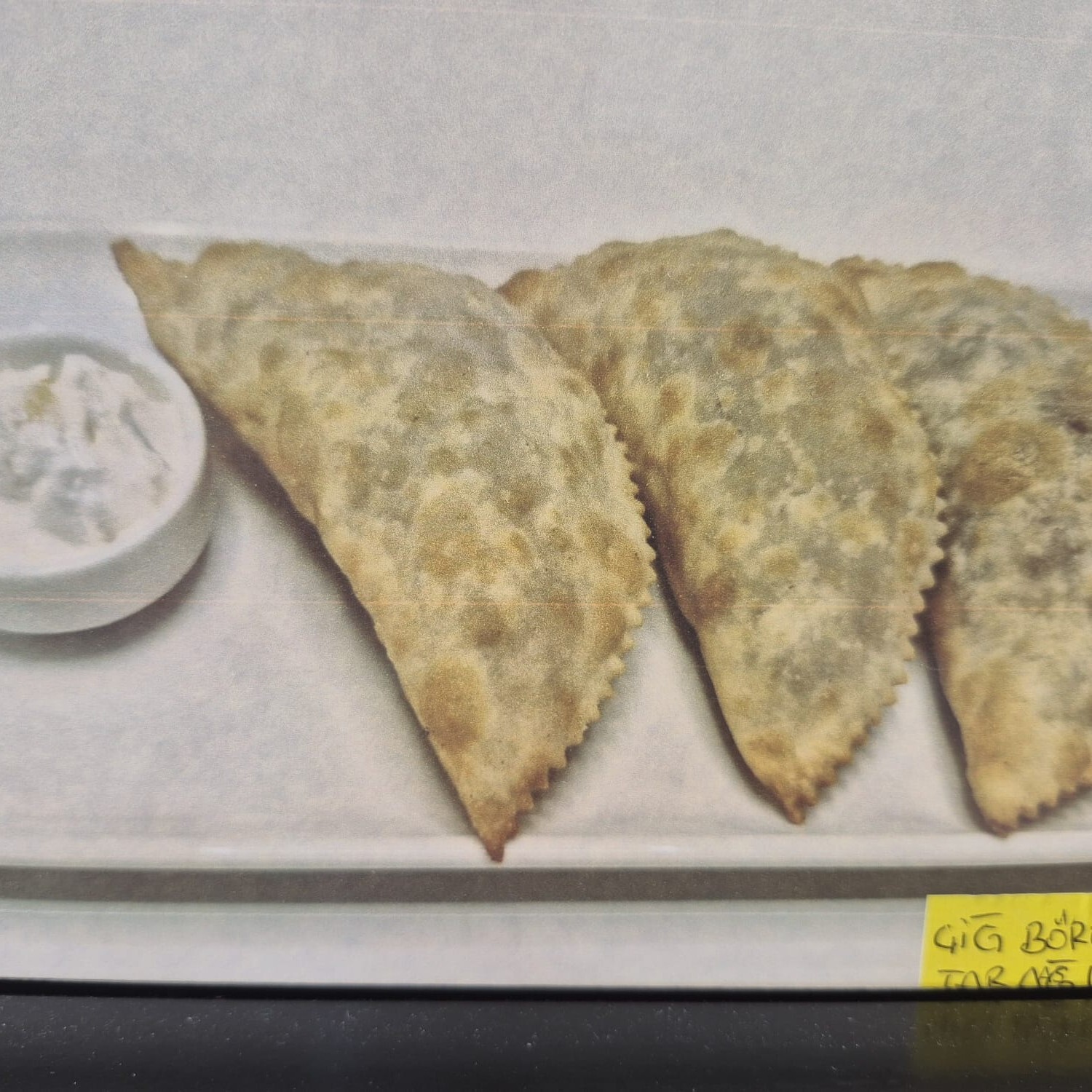Çiğ Börek Tabağı (3 Adet)