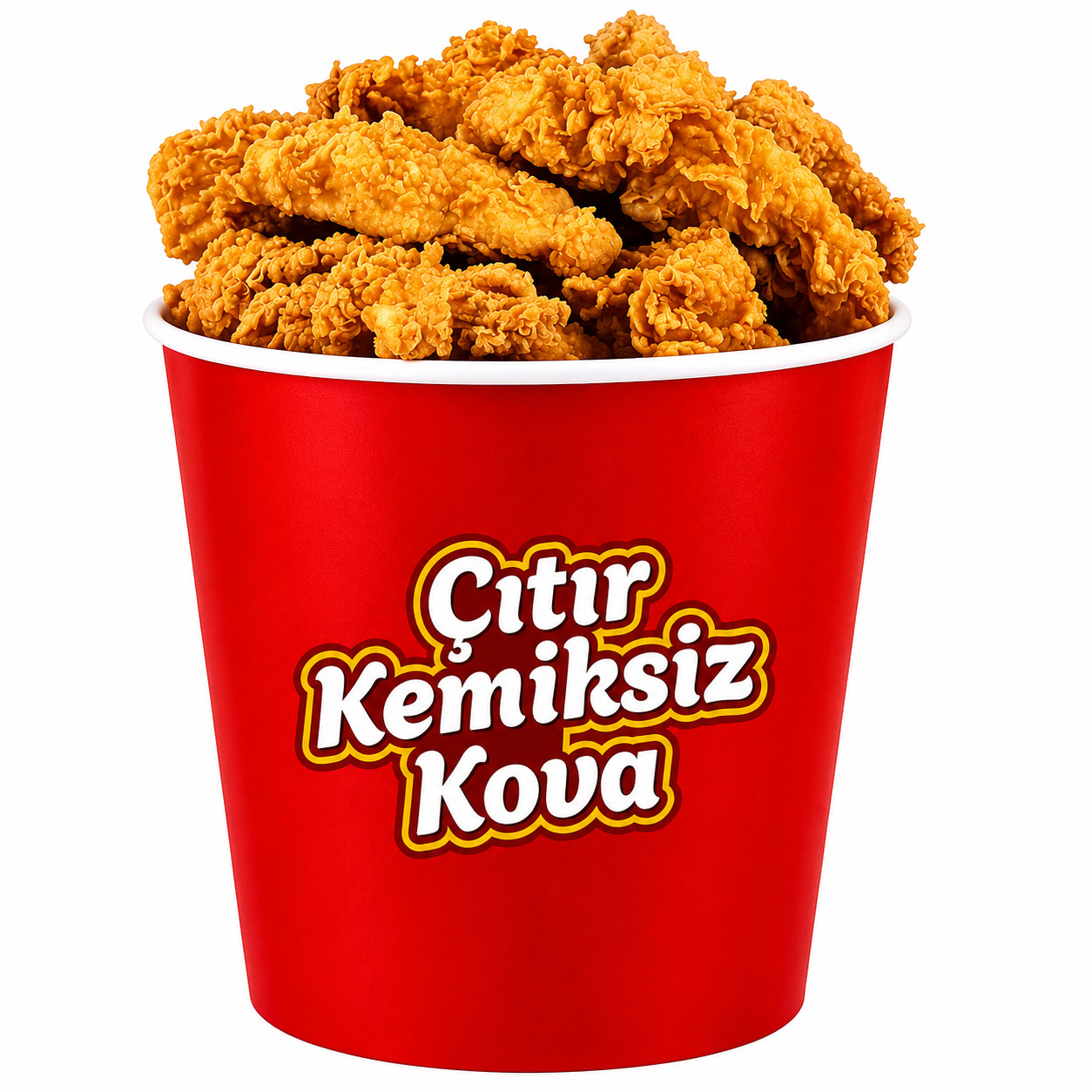 Çıtır Kemiksiz Tavuk (3 Kişilik) Doyurucu Menü
