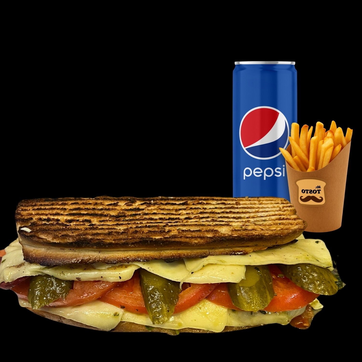 Kaşarlı Ayvalık Tost Menü