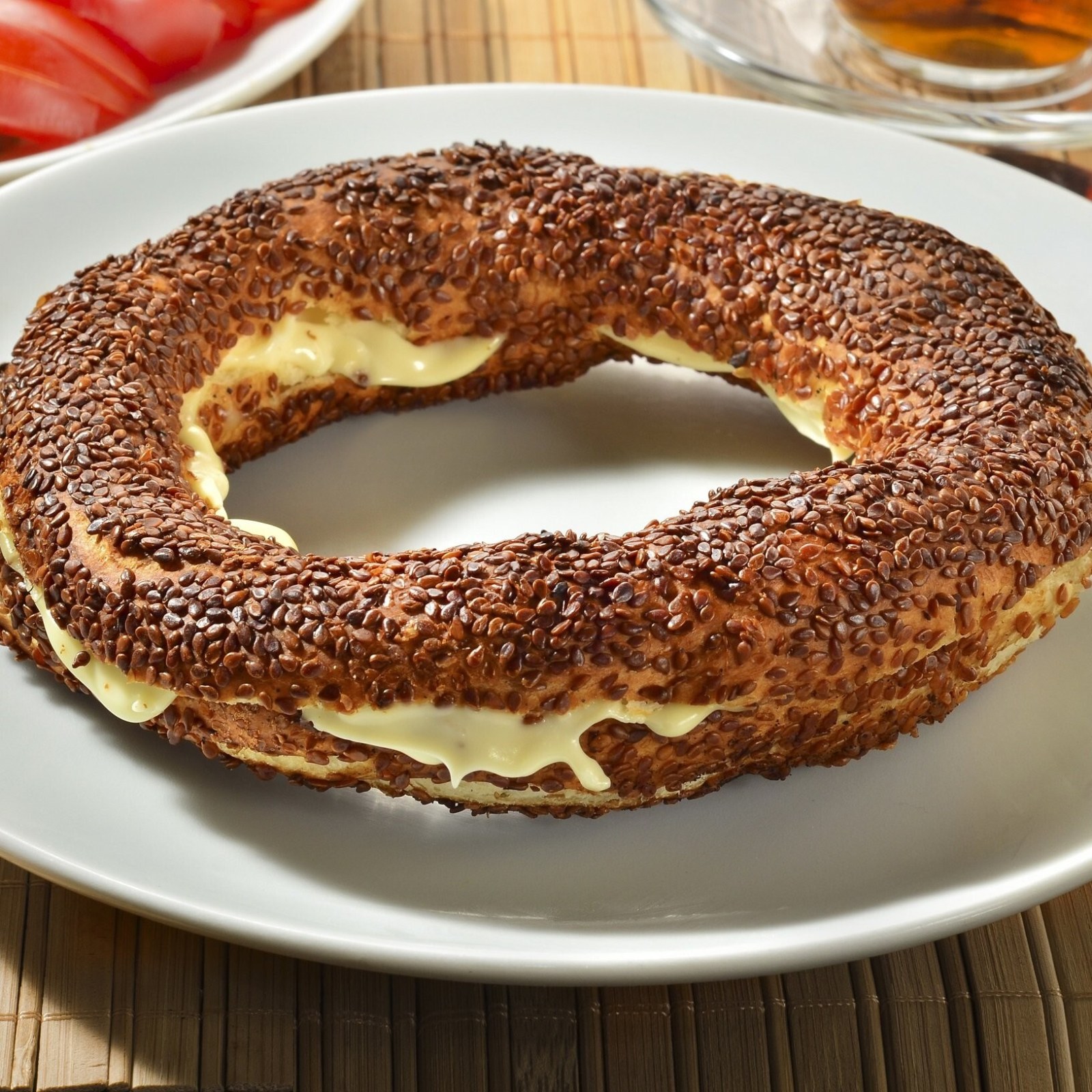 Çift Kaşarlı Çıtır Simit