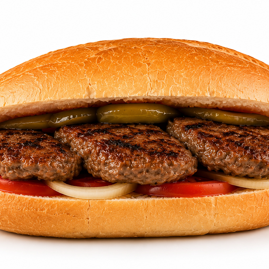 Ekmek Arası Cızbız Köfte