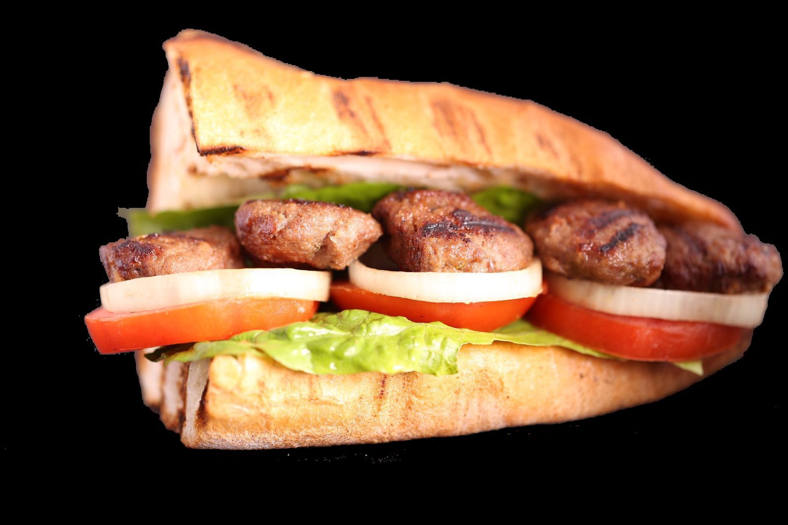 Yarım Ekmek Arası Izgara Tavuk Köfte