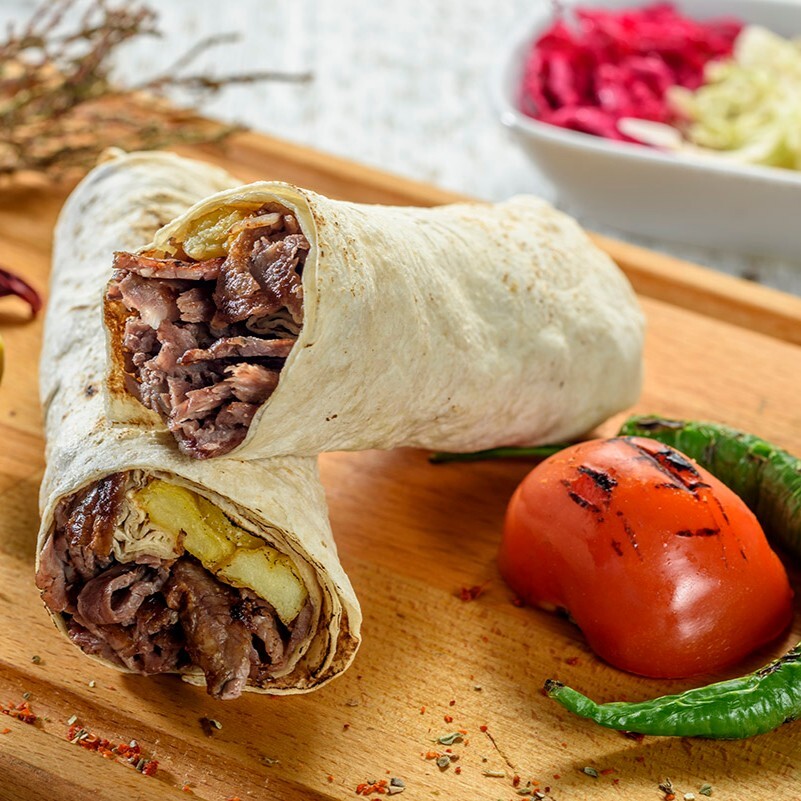 Spesiyal İskender Dürüm (Et Dönerden)